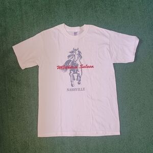 VINTAGE Nashville Tennessee Wildhorse Saloon T Shirt Size Large